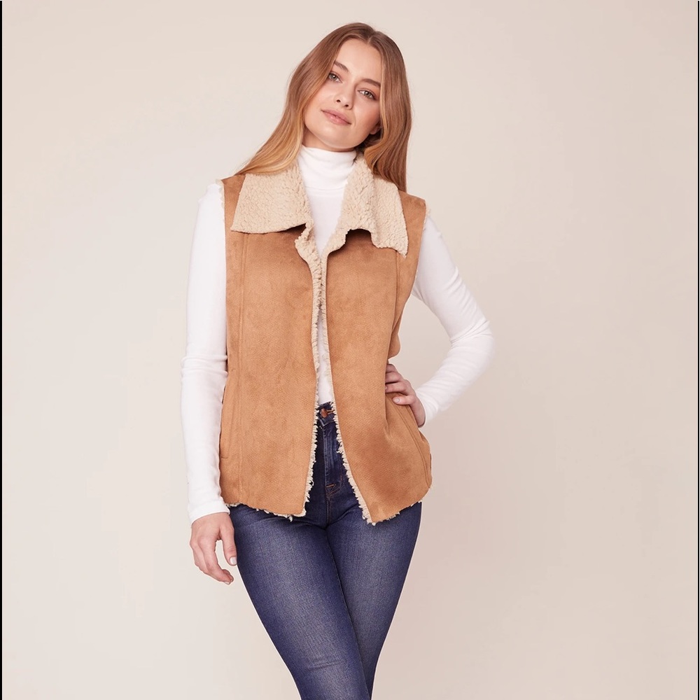 BB Dakota Sherpa vest. Small.